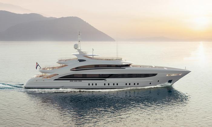 Commercial success at Heesen: YN18850 Project Triton is sold! press image