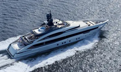 YN 18950 Project Aquamarine, the first yacht in the newly designed 5000 Aluminium Class press image