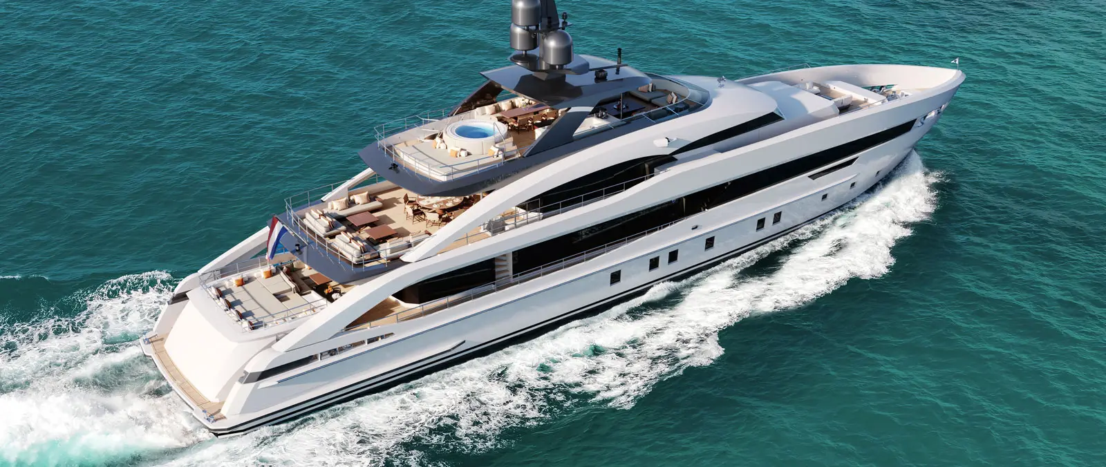 Commercial Success at Heesen: 50-metre aluminium Project Sapphire is sold! press image