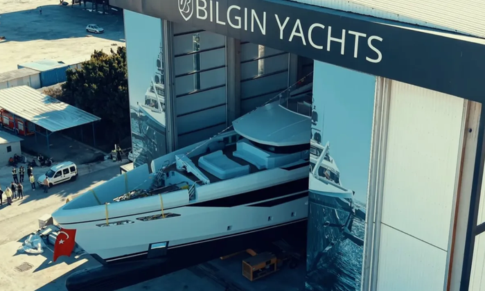 Bilgin Yachts - VIDEO: BILGIN CELEBRATES THE LAUNCH OF 52-METER NB83