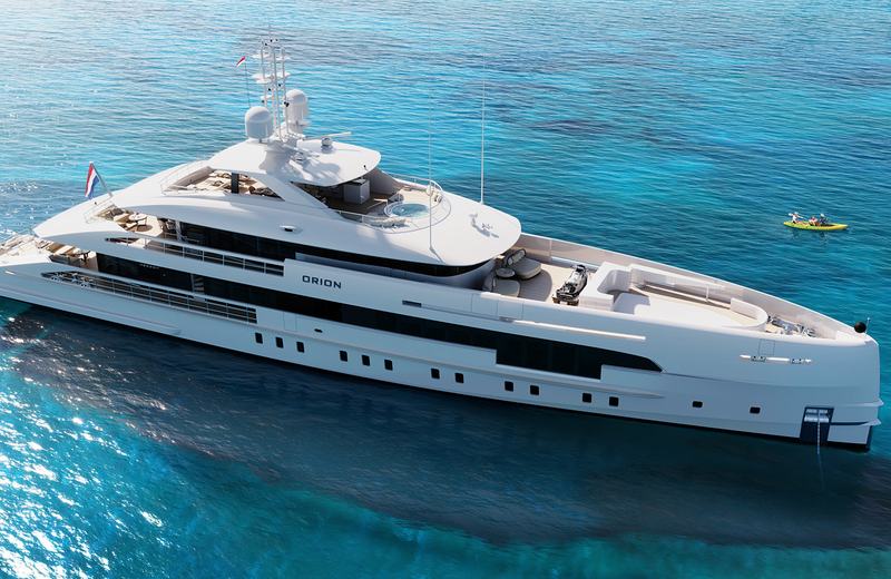 Commercial Success: Heesen sells YN 20750, Project Orion. A New Era of Hybrid, Sustainable Luxury press image