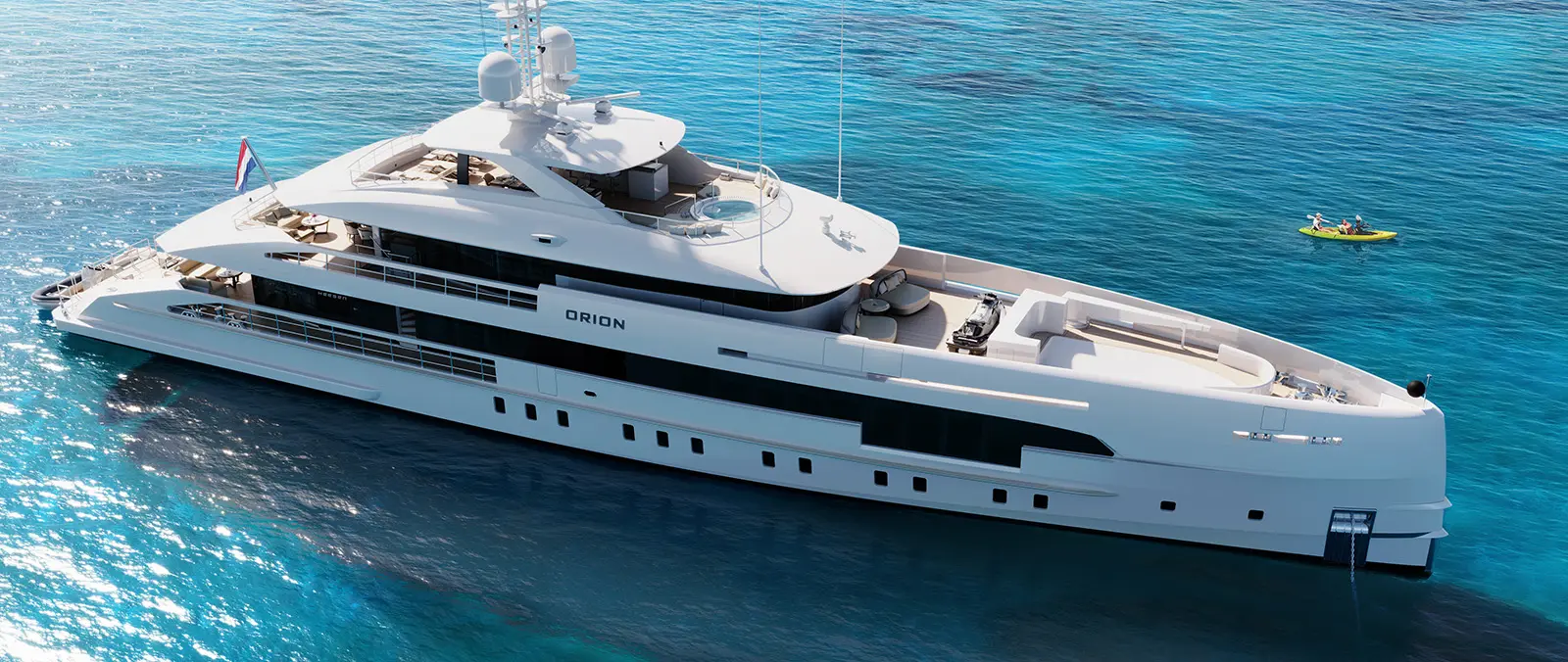 Commercial Success: Heesen sells YN 20750, Project Orion. A New Era of Hybrid, Sustainable Luxury press image