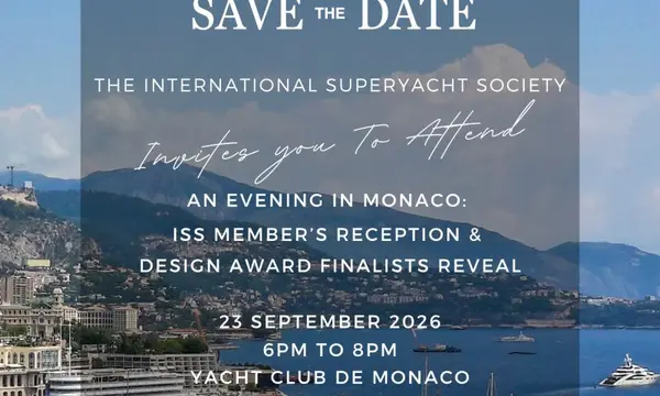 ISS Monaco Member Reception 2026 - official event graphic