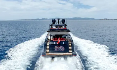 BLACK LEGEND 49.9m Mangusta 165E - Camper & Nicholsons official image