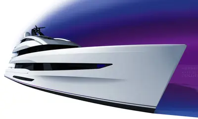 Heesen reveals exterior designer for new 50-metre FDHF Steel Series press image