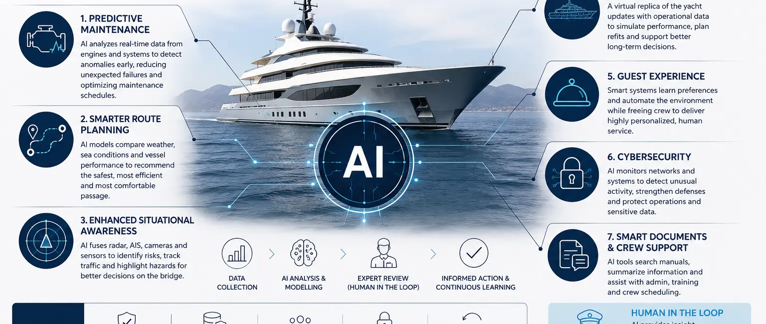 AI on superyachts