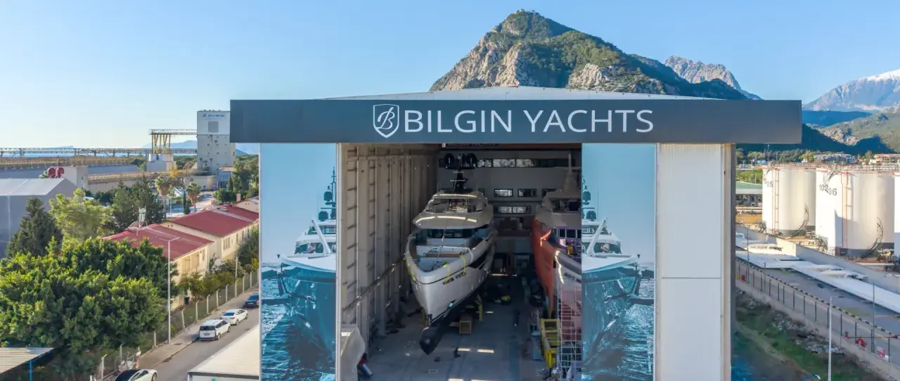 Bilgin Yachts - BILGIN’S 52-METER NB83 TOUCHES WATER: A MAJOR MILESTONE ACHIEVED IN ANTALYA