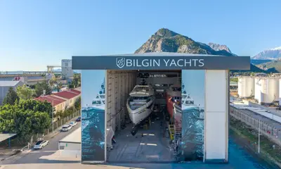 Bilgin Yachts - BILGIN’S 52-METER NB83 TOUCHES WATER: A MAJOR MILESTONE ACHIEVED IN ANTALYA