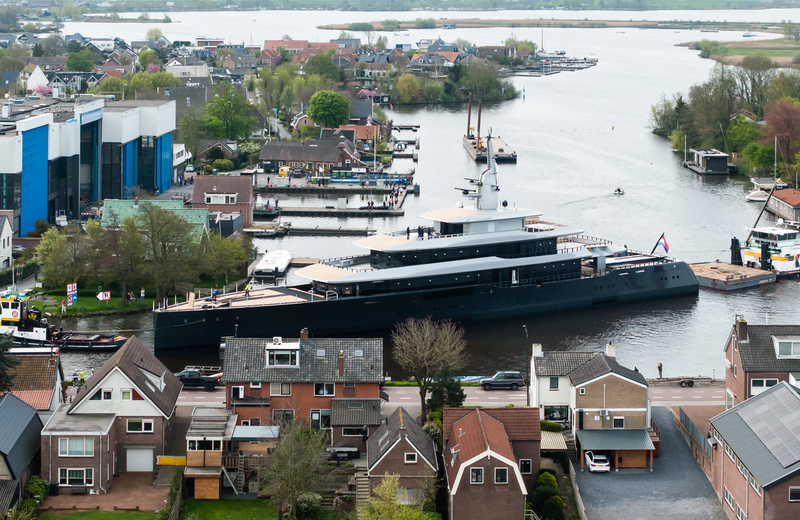 Feadship 826 launch
