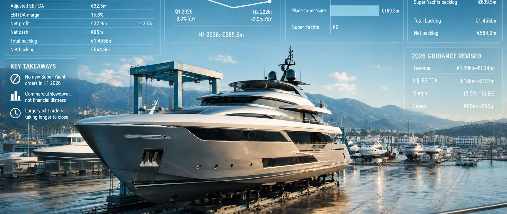 Ferretti Group cuts 2026 outlook