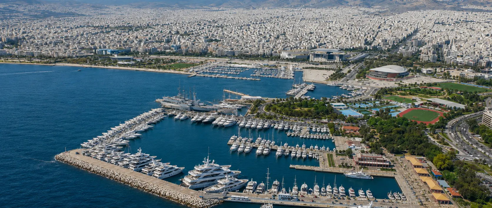 Greek marina