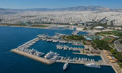 Greek marina