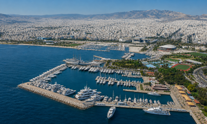 Greek marina