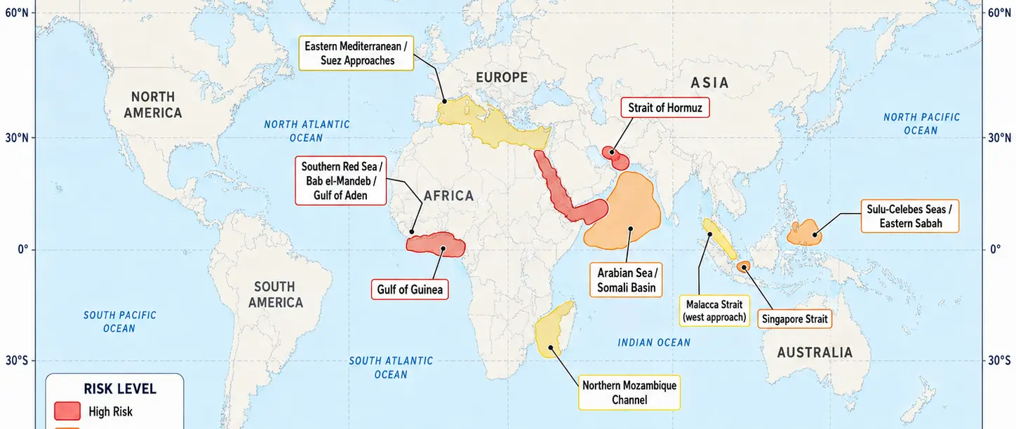 Global Security and high risk areas