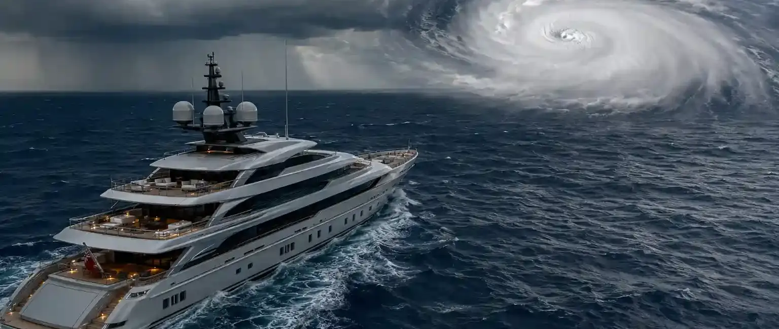 Hurricane Weather and superyachts