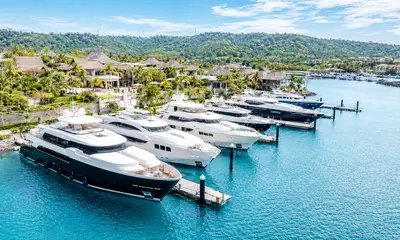 Indonesian marina