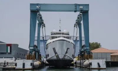 Majesty 120 launch at Gulf Craft, August 2026 — Majesty Yachts