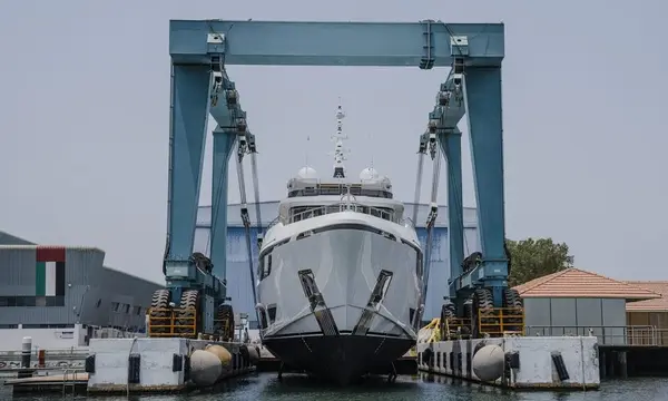 Majesty 120 launch at Gulf Craft, August 2026 — Majesty Yachts