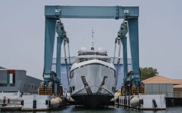 Majesty 120 launch at Gulf Craft, August 2026 — Majesty Yachts