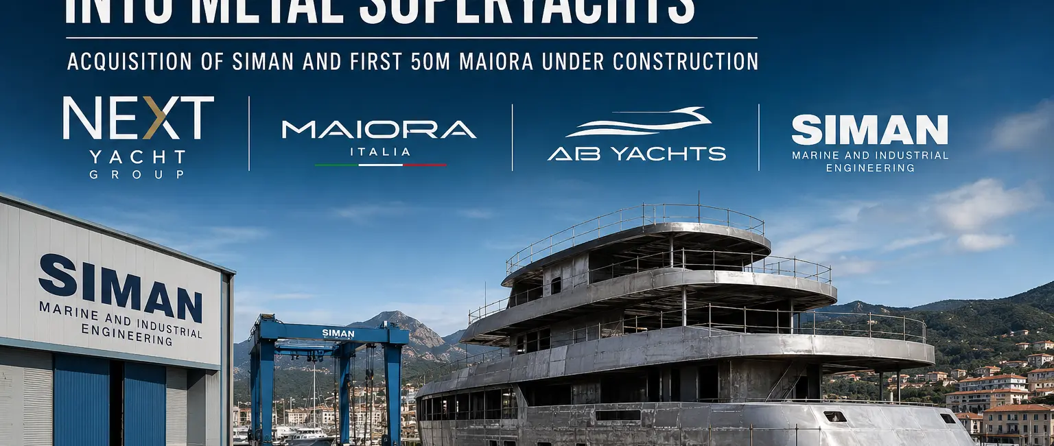 Next Yacht Group Expands Into Metal Superyachts