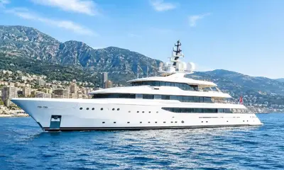 Oligarch yacht symbol of sanctions