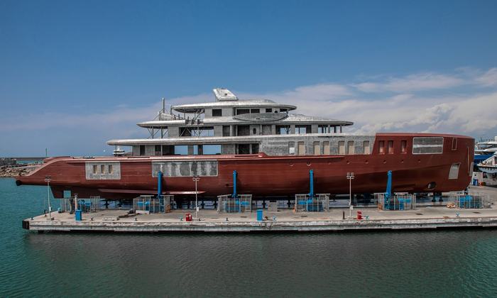 Project Iron Man Benetti 80-metre