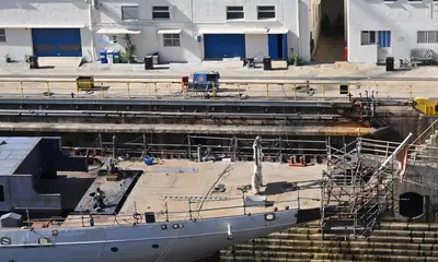 Sea Cloud in Shipyard for superyachts Malta 2026 Sep 12