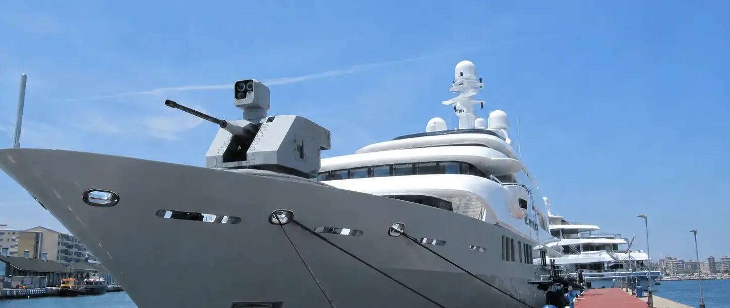 Superyacht Warship