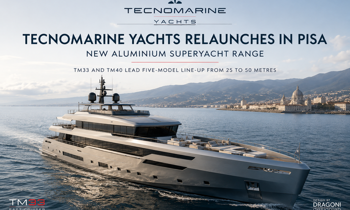Tecnomarine Yachts Relaunches in Pisa