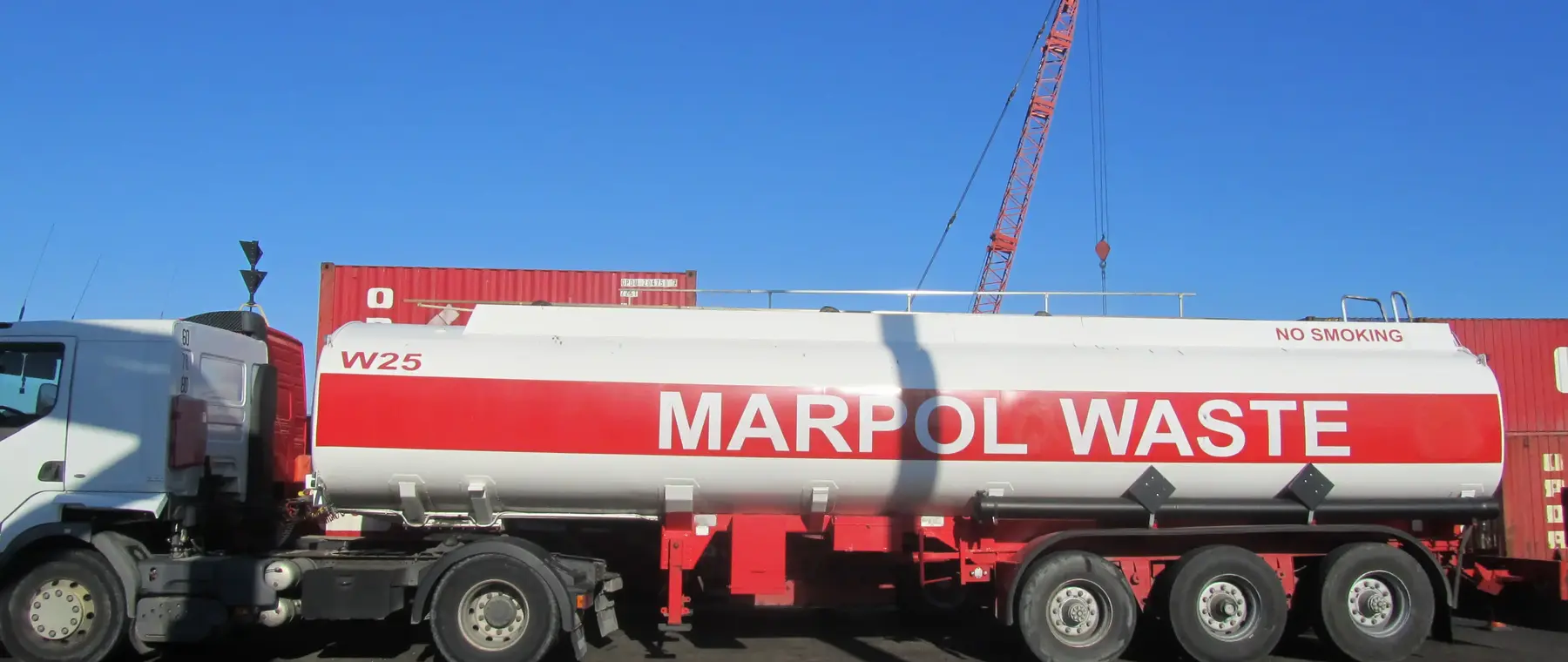 Waste tanker