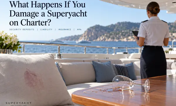 Yacht damage on charter