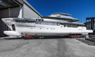 M/Y Panorama 50-meter outfitting - Admiral Yachts news image
