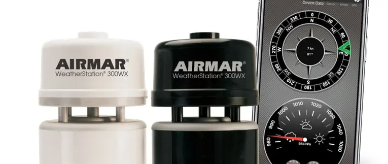 AIRMAR 300WX WeatherStation Adds Bluetooth and IP67 Offshore Model — official source image