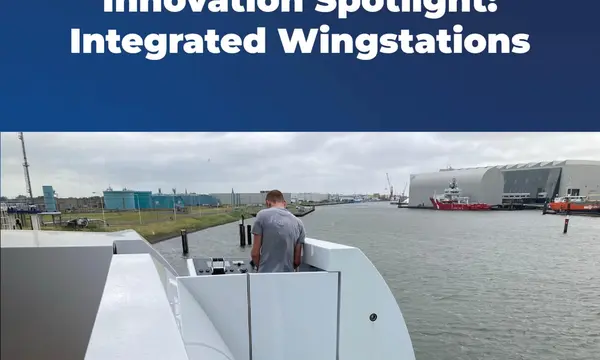 Akerboom's Fifth Innovation Report Puts Superyacht Wingstations in Focus — source image