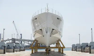 Official source image — Alia Yachts Launches 45m Custom Superyacht Genie Blu
