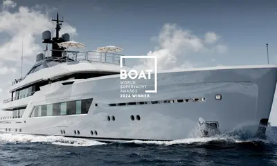 Amels 60 ENTOURAGE wins WSA 2024 press image