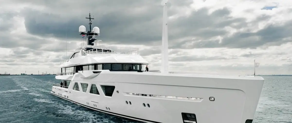 Damen Yachting Delivers 60m Amels QU2 for Mediterranean Charter Season — official source image