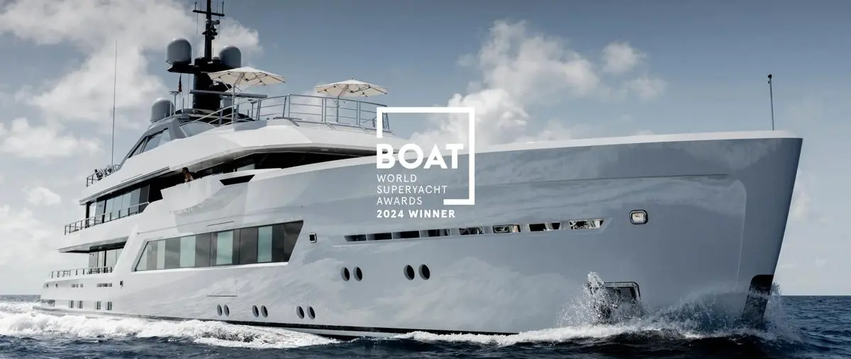 Amels 60 ENTOURAGE wins WSA 2024 press image