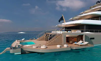 AMS Shows How Custom Engineering Shapes Superyacht Doors and Tender Cranes — source image