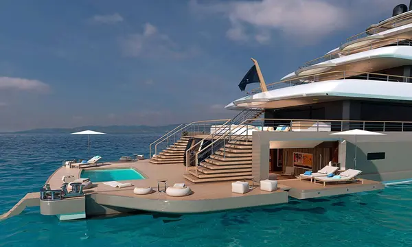 AMS Shows How Custom Engineering Shapes Superyacht Doors and Tender Cranes — source image
