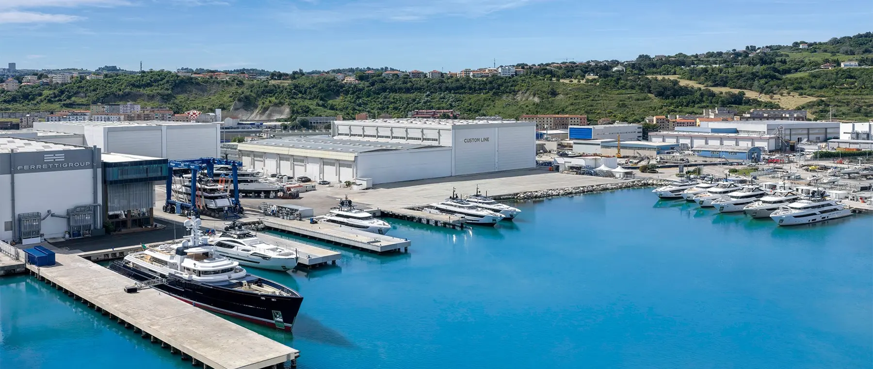 Ferretti Gains Approval for 100m Superyacht Capacity at Ancona — source image