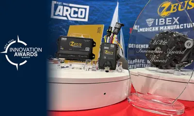 ARCO Zeus Omega Wins 2026 IBEX Award for Modular Alternator Control — source image