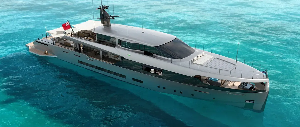 ARES Details Hybrid Engineering Behind 50.55m SPITFIRE Motor Superyacht — source image