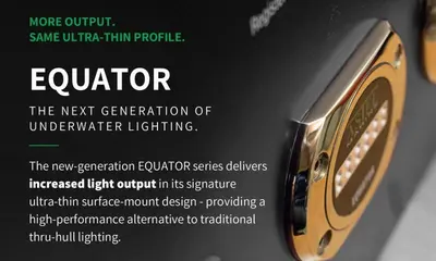 Astel Introduces New EQUATOR Surface-Mount Yacht Lighting — source image