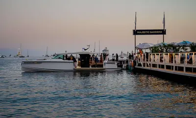 Audison Marine Thesis launch at Cannes – image supplied by Elettromedia