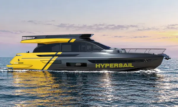 Azimut Joins Ferrari Hypersail as Technical Partner for Ocean Trials — source image