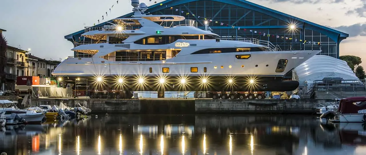 NINTH CRYSTAL 140’ UNIT LAUNCHED IN VIAREGGIO | Benetti news image