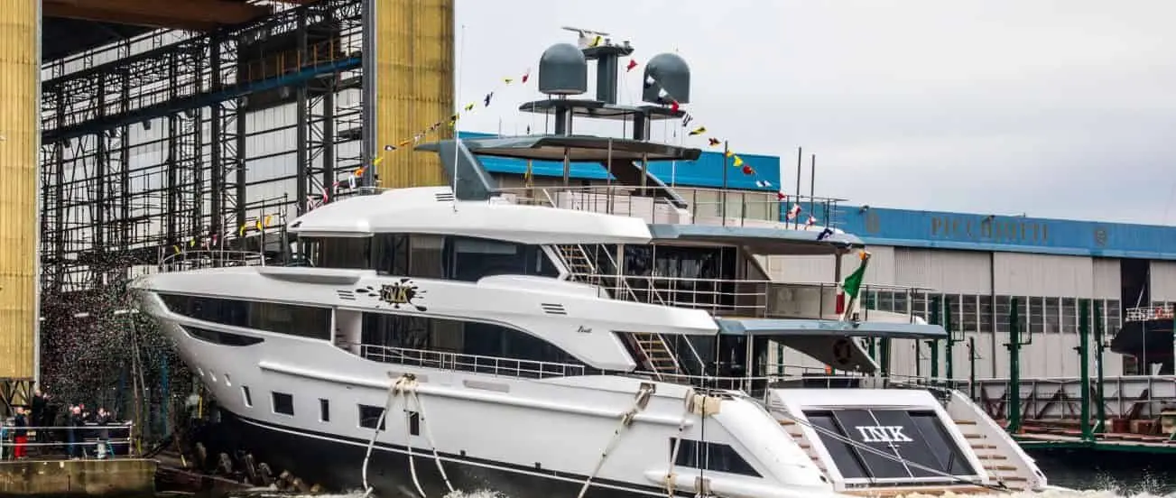 BENETTI LAUNCHES THE FIRST DIAMOND 145 44-METER FIBERGLASS YACHT | Benetti news image