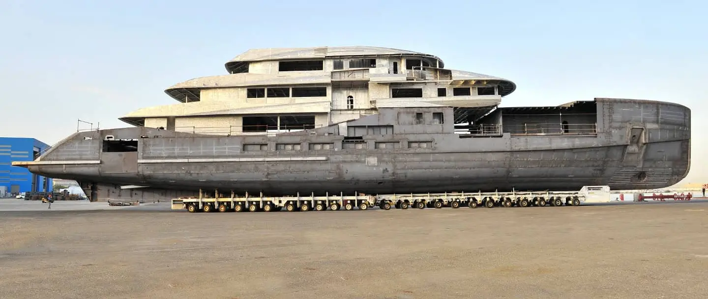 Another milestone in the construction of the 70-meter FB273 | Benetti news image