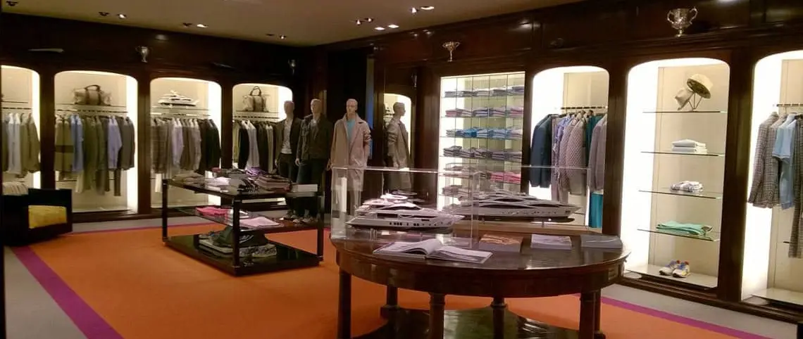 Azimutbenetti Jewels Of The Sea Alongside The Top Names In Fashion And Jewelery On An Upscale Shopping Street In Milan | Benetti news image